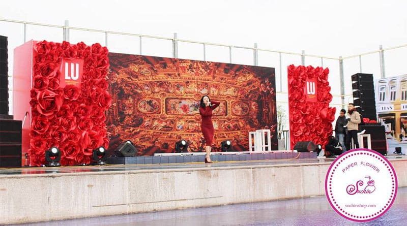 Backdrop event Suchin shop Hà Nội