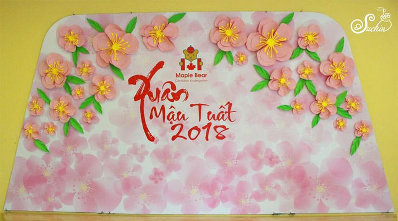 Backdrop design Suchin shop