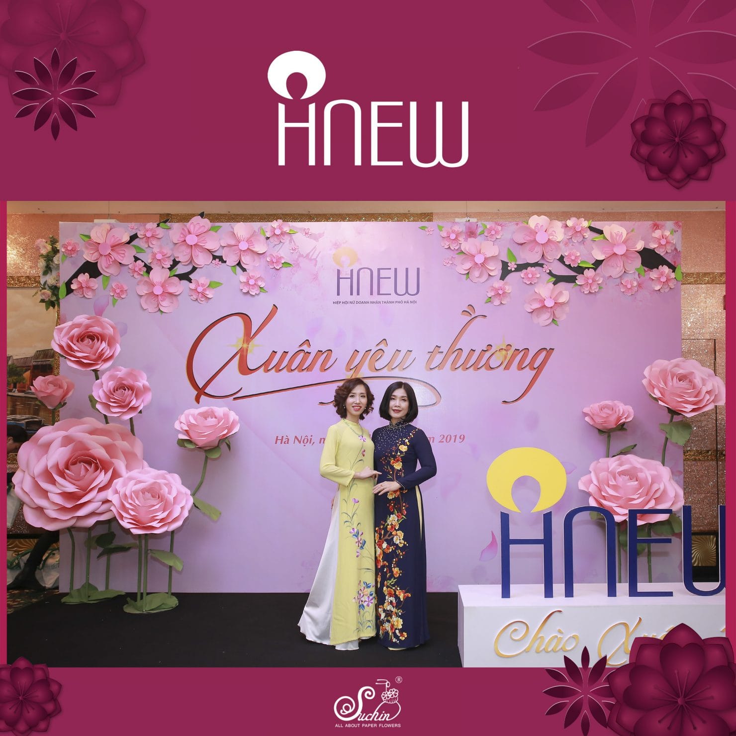 HNEW – Backdrop “Xuân yêu thương”