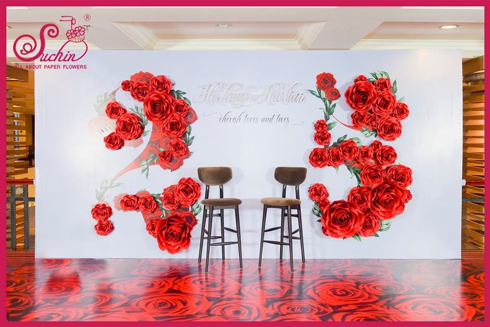 Backdrop kỉ niệm ngày cưới