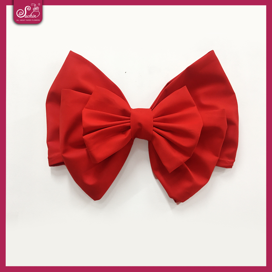 NƠ KHỔNG LỒ TRANG TRÍ SHOWROOM Ô TÔ, NƠ KHAI TRƯƠNG