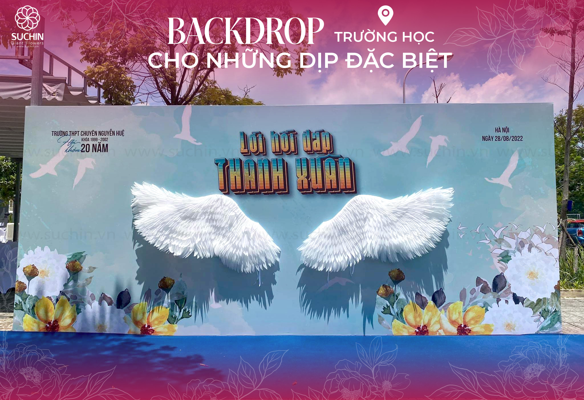 Backdrop trong trường học