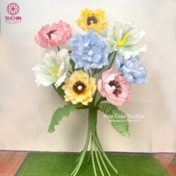 hoa khổng lồ giấy nhún